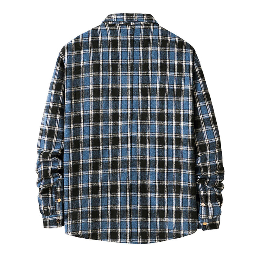 Men's Flannel Plaid Shirt - vanci.co